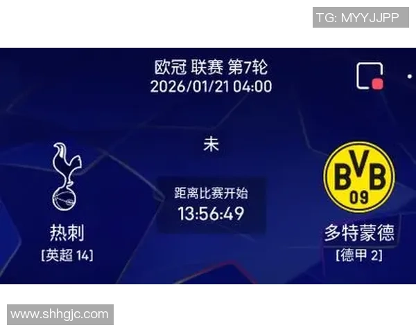 欧冠大战：多特蒙德6比2热刺神奇扑救点燃全场激情与数据分析